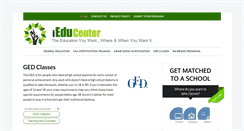 Desktop Screenshot of ieducenter.com